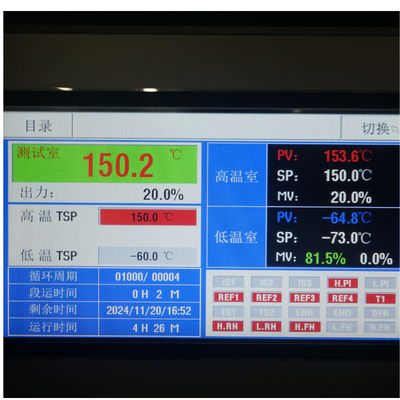 Multi Function Control Environmental Test Chambers Temperature Shock Test  For Metal / Plastic