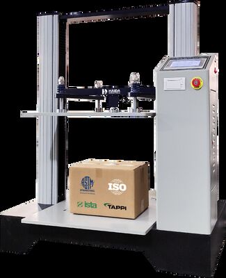 LCD Display Box Compression Testing Machine With Windows 7 Control System Package Testing Equipment