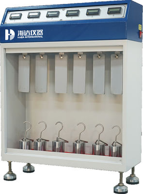 좋은 가격 전자 플라스틱 테스트 기계 방 온도 테이프 유지 테스트 6 그룹 온라인으로