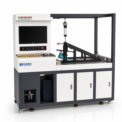 좋은 가격 HAIDA 미끄럼 방지 테스터 신발 밑창 마찰 계수 시험기 ISO 13287 ASTM F2913 신발 시험 장비 온라인